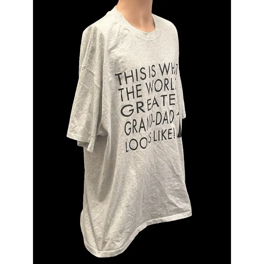 This Is What The World's Greatest Grand-Dad Looks Like Men's 2XL T shirt